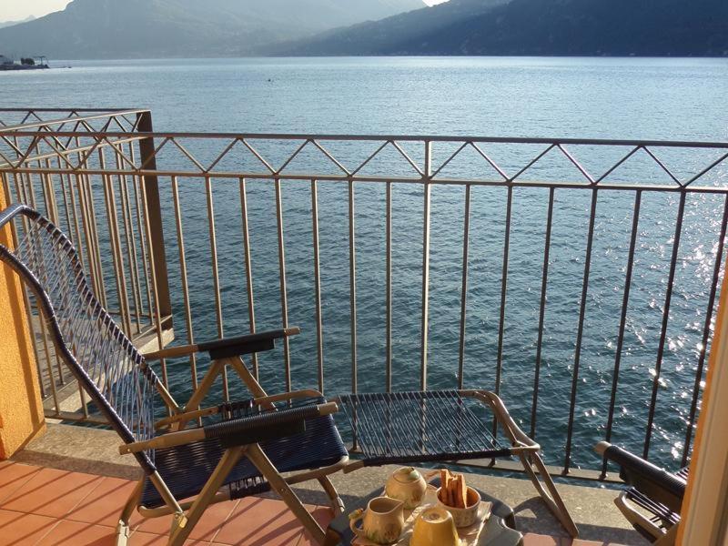 Nido di Mariangela See-Ferienwohnung Bellano Bagian luar foto